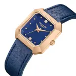 Lee Cooper Women'S Watch Analog Blue Dial With Blue Leather Strap MS Department Store Oman