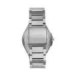Men'S Watch | Silver Stainless Steel Quartz With Textured Turquoise Dial MS Department Store Oman