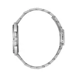 Men'S Watch | Silver Stainless Steel Quartz With Textured Turquoise Dial MS Department Store Oman
