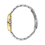 Lee Cooper Women'S Watch Analog White Dial With Silver/ Gold Stainless Steel Band MS Department Store Oman