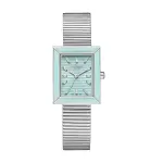 Lee Cooper Women'S Watch Analog Blue Dial With Silver Stainless Steel Band MS Department Store Oman