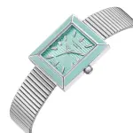 Lee Cooper Women'S Watch Analog Blue Dial With Silver Stainless Steel Band MS Department Store Oman