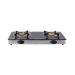 Deluxe Double Burner Glass Gas Stove  MS Department Store Oman