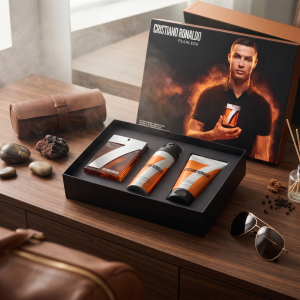 Cristiano Ronaldo Cr7 Fearless Set Edt-100Ml + Sg 150Ml + Body Spray 150Ml (Men) MS Department Store Oman