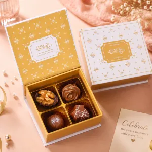 Classic Assorted Open Chocolate 4Pcs Box MS Department Store Oman