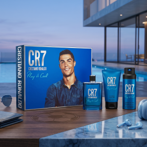 Cristiano Ronaldocr7 Play It Cool Edt-100Ml + Shower Gel 150Ml + Body Spray 150Ml MS Department Store Oman