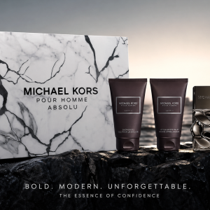 Michael Kors Pour Homme Absolu EDP Gift Set -(50ml + ASB 50ml + SG 50ml) (Men) MS Department Store Oman
