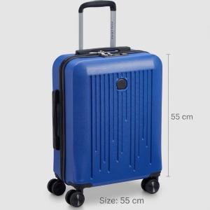 Delsey Trolley Christine Val 801 55 Cab Ext 4Dr  Klein Blu MS Department Store Oman