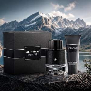 Montblanc Explorer CF EDP-100ml + 15ml + SG 100ml Set (Men) MS Department Store Oman