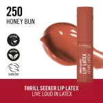 Rimmel Thrillseeker Lip Lacquer 250 Honey-(Bun) MS Department Store Oman