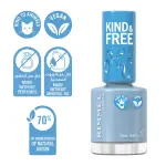 Rimmel Kind & Free - Nail Polish 152 -(Tidal Wave Blue) MS Department Store Oman