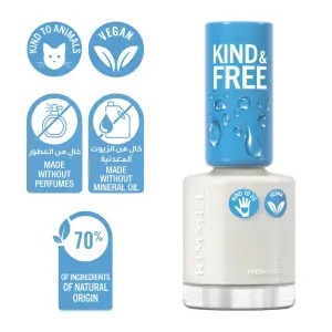 Rimmel Kind & Free - Nail Polish  151 -(Fresh Undone) MS Department Store Oman