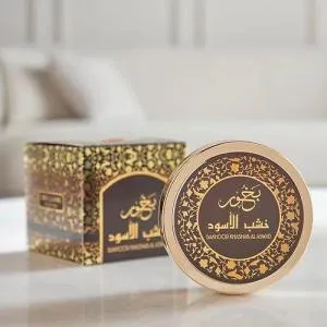 Bakhoor Khashab Al Aswad-55Gm  MS Department Store Oman