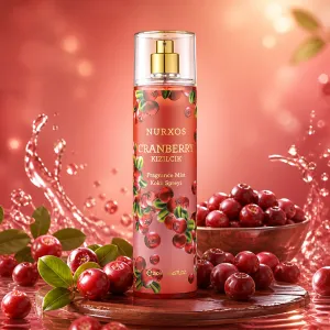 Body Mist Berry Nurxos Cranerry-250Ml MS Department Store Oman