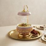 Serving Buffet - L From Jiwar - Purple + Gold MS Department Store Oman