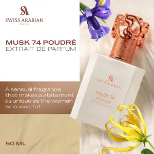 Musk 74 Poudre EDP-50Ml MS Department Store Oman