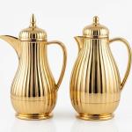 REGAL0.35 & 0.6 Ltr. Vacuum Flask Set - Full Golden MS Department Store Oman