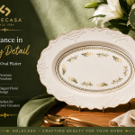 Solecasa-Ovel Plate- 14 Inches  MS Department Store Oman