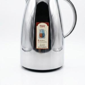REGAL 2.0Ltr. P/B Flask Chrome Body Jet Black Color MS Department Store Oman