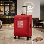 Pierre Cardin Airlite 3 Pcs Soft Trolley 24"Red MS Department Store Oman