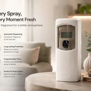 Dispenser Aerosol-Lcd White With Logo (And.Device) MS Department Store Oman