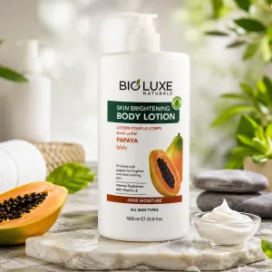 Papaya Skin Brightening Body Lotion-1000Ml MS Department Store Oman