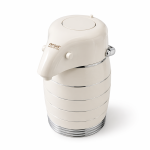 REGAL 2.5 L Plastic Body Air Pot with Glass Liner(WhiteSilver) MS Department Store Oman