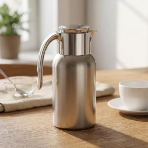 REGAL1.3Ltr. D W S/S Vacuum Jug [Full Silver] MS Department Store Oman