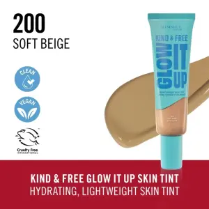 Rimmel Kind & Free Glow It Up 200 -(Soft Beige) MS Department Store Oman