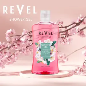 Japanese Cherry Blossom Shower Gel – 1000Ml (New Design / Curve Btl)  MS Department Store Oman