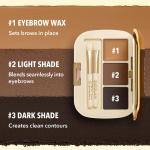 Sheglam Full-Filled Eyebrow Palette-101 Dark Brown MS Department Store Oman