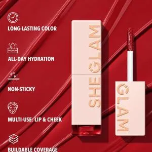 Sheglam Take A Hint Lip Tint-Wake-Up Call MS Department Store Oman