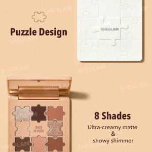Sheglam Jazy Jigsaw Eyeshadow Palette-Mauve'Ing On MS Department Store Oman
