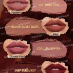 Sheglam Ember Rose Set Dynamatte Boom Long Lasting Matte Lipstick MS Department Store Oman