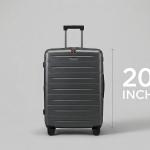 Pierre Cardin Capella Bayer Pc Trolley S   20" Iron Grey MS Department Store Oman