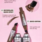 Sheglam Brow-Fection Angled Brush & Dip-Taupe MS Department Store Oman