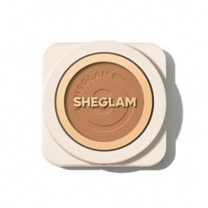 Sheglam Skin-Focus High Coverage Powder Foundation-Walnut MS Department Store Oman