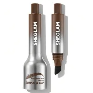 Sheglam Brow-Fection Angled Brush & Dip-Taupe MS Department Store Oman