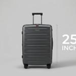 Pierre Cardin Capella Bayer Pc Trolley S   25" Iron Grey MS Department Store Oman