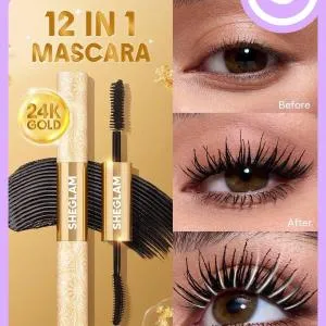 Sheglam All-In-1 24K Multi Effect Mascara Waterproof Blck MS Department Store Oman