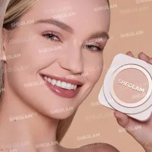 Sheglam Skin-Focus High Coverage Powder Foundation - Porcelain MS Department Store Oman