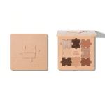 Sheglam Jazy Jigsaw Eyeshadow Palette-Hued In Nude MS Department Store Oman
