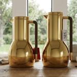 REGAL0.7Ltr. + 1.0Ltr. V-Flask Set [Champaign  / DarkWooden] MS Department Store Oman