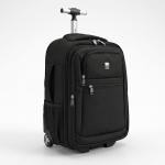 WIRES 18" TROLLEY BACKPACK BLACK MS Department Store Oman