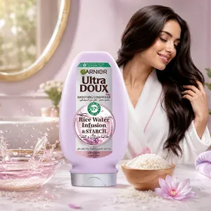 Ultra Doux Rice Water Conditioner-360Ml MS Department Store Oman