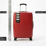 Verage Diamond Pp Trolley   19"Red MS Department Store Oman