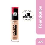 Lomu Infalliable 24H Foundation 200 Golden Sand MS Department Store Oman