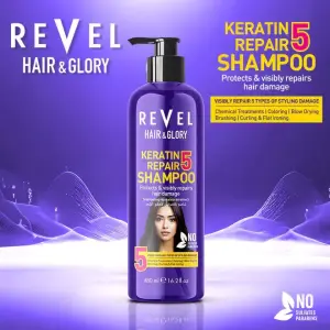 Keratin Shampoo -500Ml  MS Department Store Oman