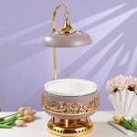 Serving Buffet - M From Jiwar -  Purple + Gold MS Department Store Oman