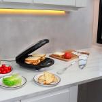 Sandwich Maker - Black MS Department Store Oman